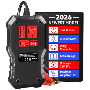 Probador <span class=keywords><strong>de</strong></span> Relés <span class=keywords><strong>de</strong></span> 4 y 5 Pines KONNWEI KW371 2 en 1, 6V 12V 24V, Probador Digital <span class=keywords><strong>de</strong></span> Relés <span class=keywords><strong>de</strong></span> Batería <span class=keywords><strong>Automotriz</strong></span> con Probador <span class=keywords><strong>de</strong></span> Batería - Product Image 1