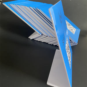 Smart imprimible en blanco sin contacto <span class=keywords><strong>Google</strong></span> Reviews Nfc stands en tamaño A5 - Product Image 5