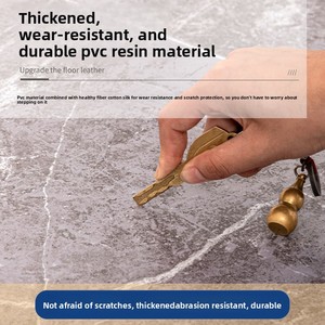 <span class=keywords><strong>Suelo</strong></span> Vinílico de PVC de 3.5 <span class=keywords><strong>Metros</strong></span> de Ancho, Engrosado, Resistente al Desgaste, para Colocación Directa sobre Cemento, Impermeable, Antideslizante, Moderno - Product Image 2