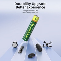Pilas Secas de Carbono Zinc AA AAA PUJIMAX, Paquete de 64 Unidades (32AA+32AAA), 1.5V R6P R03P, Pilas Desechables para Reloj, Calculadora, Control Remoto de TV