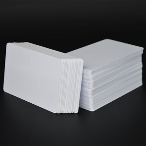 Top vente 13.56MHz PVC IC carte de visite intelligente 0.9mm épaisseur <span class=keywords><strong>NFC</strong></span> carte UID en plastique blanc pour le contrôle d'accès - Product Image 5