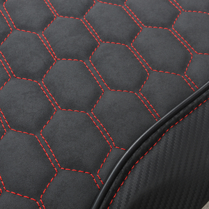 Coprisella GANE OEM per Accessori Moto <span class=keywords><strong>in</strong></span> <span class=keywords><strong>Pelle</strong></span> Scamosciata e Fibra di Carbonio con Logo Ricamato Personalizzato Adatto per Honda XADV - Product Image 6