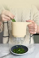 Groothandel Multifunctionele USB 5-in-1 Handheld Draagbare Groentesnijder, -hakker, -processor en Smoothies Maker