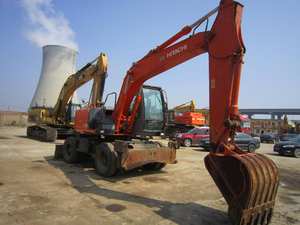 Excavadora de ruedas Hitachi zx160 a la venta Japón Hitachi zx160wd zx130w ex100w excavadora de ruedas Hitachi zx160 excavadora de ruedas - Product Image 4