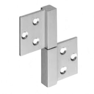 Supporto per Cerniera Piatta Resistente, Design Saldabile, Soluzione <span class=keywords><strong>Hardware</strong></span> per Cancelli Industriali - Product Image 3