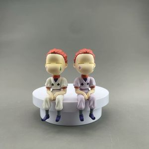 HESPER <span class=keywords><strong>2</strong></span> Styles 12CM Figurines <span class=keywords><strong>Manga</strong></span> Mignonnes HXH Hunt <span class=keywords><strong>X</strong></span> Hunt Hisoka Figurine Anime en PVC avec Visage de Personnage en Peluche Modèle Jouets Poupées - Product Image 3
