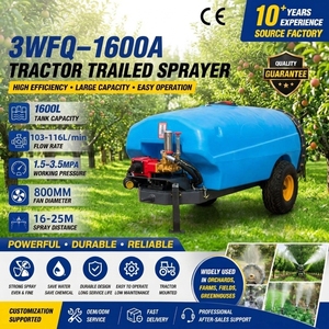 Pulverizador Agrícola para Huertos de 1600L, Máquina Nebulizadora, Equipo Agrícola, Tipo Remolcable por Tractor - Product Image 1