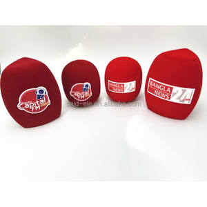 Filtro Antipop para Micrófono, Cubierta de Esponja con Impresión Personalizada, Protector de Viento con Logotipo, Espuma para Entrevistas, para <span class=keywords><strong>RODE</strong></span> <span class=keywords><strong>Wireless</strong></span> <span class=keywords><strong>GO</strong></span> - Product Image 6