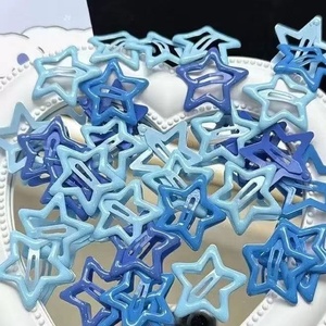 กิ๊บติดผมรูปดาวสีทึบสำหรับเด็ก<span class=keywords><strong>ผู้หญิง</strong></span>กิ๊บติด<span class=keywords><strong>ผม</strong></span>โลหะ BB <span class=keywords><strong>น่า</strong></span><span class=keywords><strong>รัก</strong></span>และเครื่องประดับสำหรับ<span class=keywords><strong>ผม</strong></span><span class=keywords><strong>สั้น</strong></span> - Product Image 4