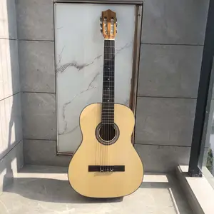 Trung Quốc Hipatti 39 Inch Top Great Spruce Okoume Guitar Cổ Điển Nhạc Cụ Để Bán