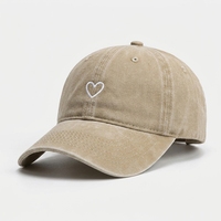 Casquettes de baseball souples en coton non structurées, style vintage délavé, avec logo brodé personnalisé, pour la vente en gros