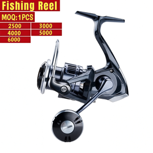 Distributeur en gros de moulinets de pêche à lancer, fabricant ODM, moulinet en acier inoxydable <span class=keywords><strong>pour</strong></span> droitiers, <span class=keywords><strong>pour</strong></span> la pêche en rivière et en ruisseau - Product Image 1