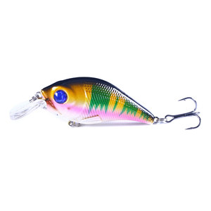 Señuelo de plástico duro Crank Baits 7,5 cm 10,2G Crank Baits Señuelos de pesca Hundimiento lento - Product Image 6
