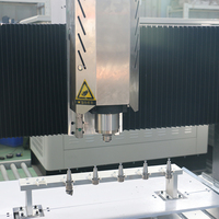 Petite machine de fraisage CNC à 4 axes ATC 9012, haute précision, table de travail 900x1200mm, contrôleur Syntec 2.2kW, acrylique, plastique, bois