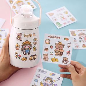 Promotional Cute Kawaii Cartoon Anime Logo Stickers Custom Packing Label Sticker Printer Die Cut <b>Holographic</b> Decorative Stickers - Product Image 2