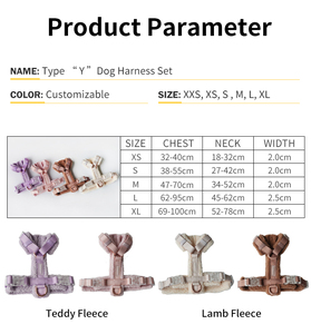 Yüksek kaliteli üretici lüks özel Logo hiçbir çekme rahat ayarlanabilir yumuşak yastıklı Teddy polar Pet köpek koşum - Product Image 6