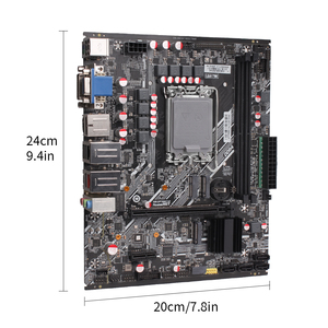 Placa base para juegos de próxima generación ATX Intel 12th 13th Gen Processor Ready <span class=keywords><strong>DDR4</strong></span> 3200MHz 2xM.2 NVMe para placa de sistema de PC entusiasta - Product Image 3