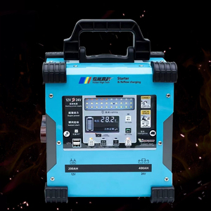 เครื่องช่วยสตาร์ทรถยนต์ 12V/24V, พาวเวอร์แบงค์ฉุกเฉินความจุสูง, เครื่องเพิ่มกำลังแบตเตอรี่สำหรับงานหนัก - Product Image 1