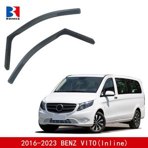 Déflecteurs de vitres IN-CHANNEL pour MERCEDES BENZ VITO 2016-2023, pare-pluie et pare-soleil - Product Image 3