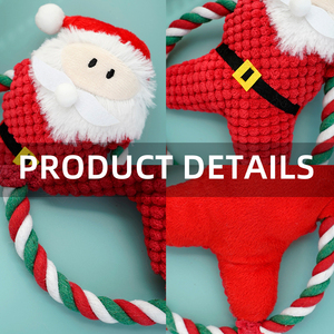 Giocattoli Natalizi per Cani e Gatti, Bambole di Peluche con Suono BB, Vendita all'Ingrosso - Product Image 5