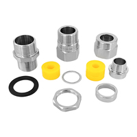 M20 M25 M32 M40 M50 M63 M16 M75  Double joint d'étanchéité anti-explosion blindé pour l'emballage et le scellement, presse-étoupe IP66