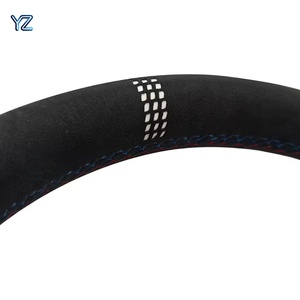 Volant en cuir pleine fleur style YZ CS pour <span class=keywords><strong>BMW</strong></span> F01 F10 F20 F21 F22 F25 F26 F30 F32 F36 M2 F87 M3 F80 M4 F82 F90 X5 F15 X6 F16 - Product Image 2