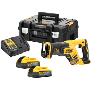 DeWalt DC367เลื่อยอเนกประสงค์ขนาดกะทัดรัดตัด300มม. ชุดที่มีแบตเตอรี่5.0Ah สองก้อน - Product Image 1