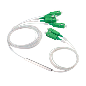 Softel FTTx Fabricantes Baja pérdida de inserción SC/APC 2*4 Divisor de PLC de fibra óptica - Product Image 1