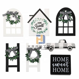 <span class=keywords><strong>Arche</strong></span> de formes assorties Rubans de fenêtres <span class=keywords><strong>en</strong></span> <span class=keywords><strong>bois</strong></span> décoratifs Style varié Cadre de fenêtre <span class=keywords><strong>en</strong></span> <span class=keywords><strong>bois</strong></span> Artisanat pour la maison Ferme Décoration murale DIY - Product Image 3