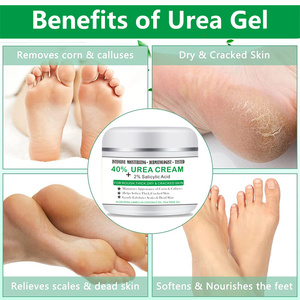 Crema Anti-asciugatura per Crack e piedi pelle morta per la cura dei piedi 100g di crema 40% Urea riparatrice con crepnel tacco - Product Image 3