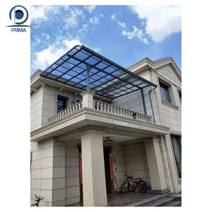 Custom Outdoor Luxury Aluminum <strong>Gazebo</strong> with Sliding Glass Walls Louvered <strong>Gazebo</strong> - Product Image 5