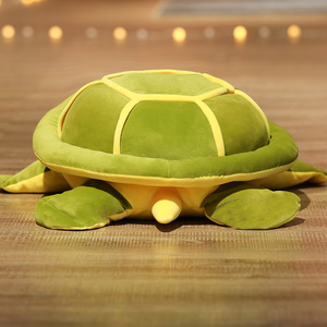 Doux et mignon animal tortue verte aux grands yeux jouets en peluche coussin dessin animé jouets tortue jouet en peluche - Product Image 4