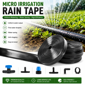 Ruban de micro-irrigation agricole anti-colmatage Cinta Micro Riego PE, micro-asperseur plat, 32/40 mm, tuyau d'arrosage - Product Image 4