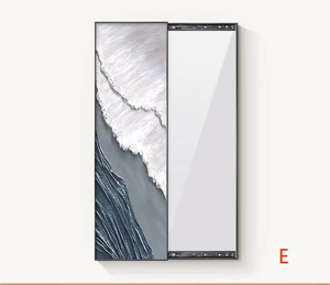 Espejo de Pared Decorativo de Diseño Clásico para Entrada, Espejo de Cuerpo Entero, Espejo Oculto para Vestir - Product Image 5