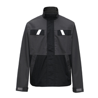 Vêtements de travail durables, confortables et sécuritaires, veste de travail pour les ouvriers, uniforme de chantier, logo personnalisé, veste de travail industrielle extensible pour hommes