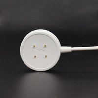 Chargeur de montre intelligente sans fil, câble de charge micro-USB pour montre intelligente avec gaine en PVC, 2 broches, 4 broches, chargeur magnétique USB pour montre intelligente