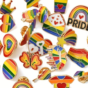 Épingles en émail métallique LGBT Liberté Européenne pour lesbiennes, Badges de fierté <span class=keywords><strong>gay</strong></span>, Homosexuels américains, Amour entre filles, <span class=keywords><strong>Film</strong></span> <span class=keywords><strong>gay</strong></span>, Broche arc-en-ciel - Product Image 6