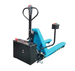 Tijera eléctrica de 1 tonelada y 1,5 toneladas, elevador alto, palé, camión, cabrestante Manual con montacargas y apilador manual - Product Image 2