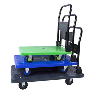 Pro-Grade Aerospace Aluminum Platform Truck With Non-Slip Surface And Silent Rubber Wheels For Professional Home Moving Use - Product Image 2