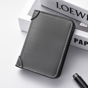 <span class=keywords><strong>Portafoglio</strong></span> da <span class=keywords><strong>Uomo</strong></span> in Pelle PU Nuovo Design con Protezione RFID Stile Vintage Accessorio Maschile - Product Image 5