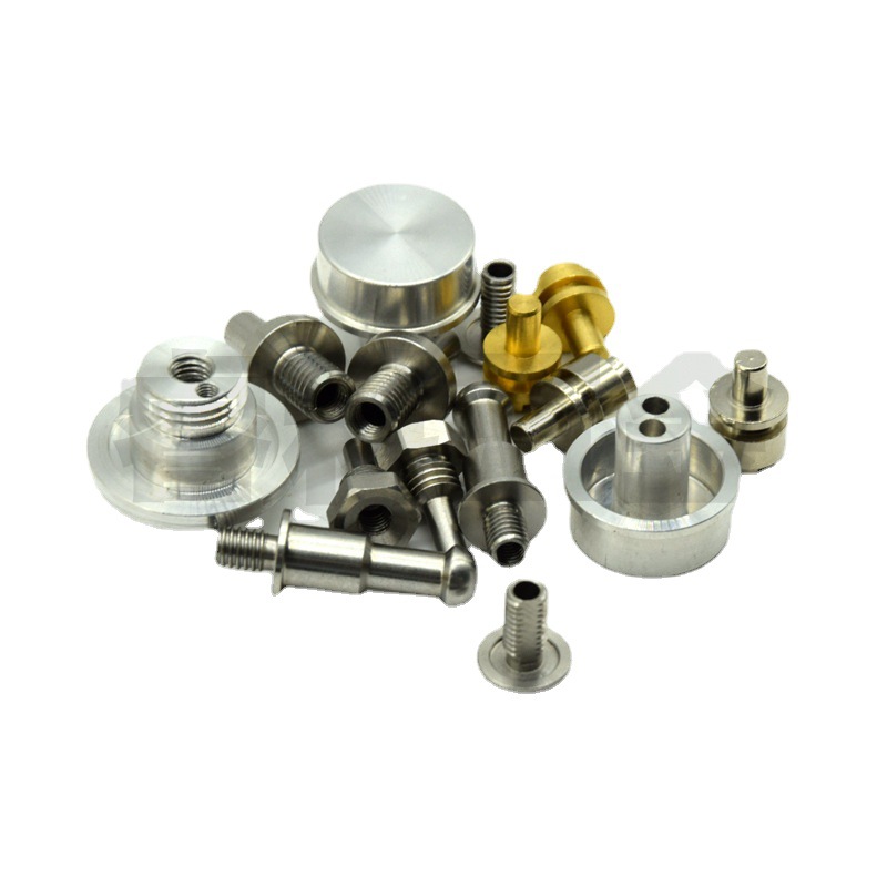 Precision Hardware Mechanical Parts CNC Lathe Machining Aluminum Alloy & Custom Brass Components Swiss Turning
