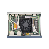 PC industriel sans ventilateur 4 LAN, routeur logiciel, processeur Intel i5/i7 (4e/5e génération), concentrateur Gigabit pour applications de bureau et serveurs réseau