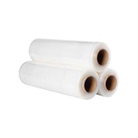 Film étirable transparent en LLDPE recyclable à haute résistance, auto-adhésif, pour l'emballage des câbles, protection des bobines de câbles électriques industriels