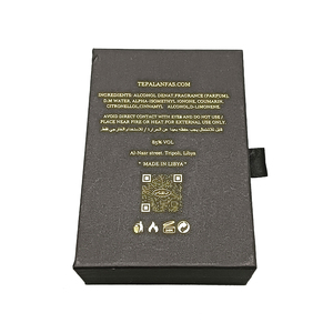 Custom logo Recyclable Essential Oil Packaging Box Pull Out Sliding Cardboard Box Paper Drawer Gift Box with Ribbon - Product Image 4