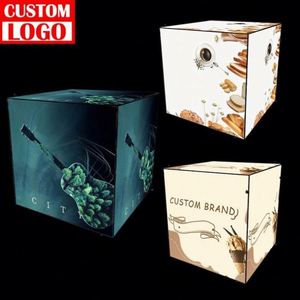 Commercial Portable Waterproof Aluminum Alloy LED Decor <b>Cube</b> <b>Light</b> Box with Easy Assembly - Product Image 1