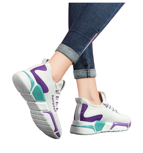 New Casual Women's Summer Sports <b>Shoes</b> Comfortable Travel Denim Breathable Surface Massage <b>Soft</b> Soled Walking Low Cut Sneakers - Product Image 1