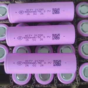 SCTY 21700 5000mAh 40A <span class=keywords><strong>3</strong></span>.6V 可充电锂铁电池 21700 可充电锂离子电池，适用于 UPS/电动工具，类似 50S - Product Image 1