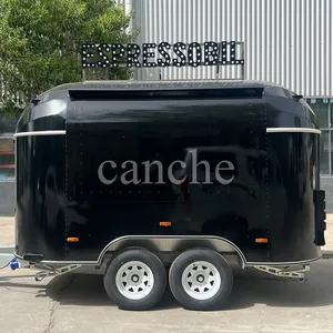 Chariot de nourriture mobile personnalisé de 3,5 m pour pizzas et tacos, idéal pour la vente de snacks en extérieur - Product Image 1