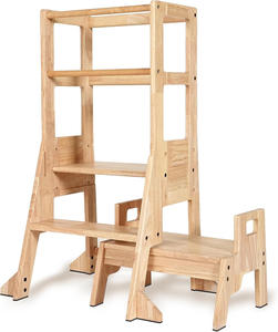 <span class=keywords><strong>Tour</strong></span> d'apprentissage réglable pour enfants Tabouret de cuisine en <span class=keywords><strong>bois</strong></span> Montessori <span class=keywords><strong>Tour</strong></span> d'apprentissage pour enfants en intérieur <span class=keywords><strong>Tour</strong></span> d'apprentissage en <span class=keywords><strong>bois</strong></span> - Product Image 3