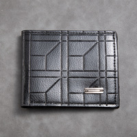 Luxus Ultra-Slim Hochwertige PU Herren Geldbörse mit großer Kapazität und weichen Multi-Card Slots Leder Geldbörse für Herren